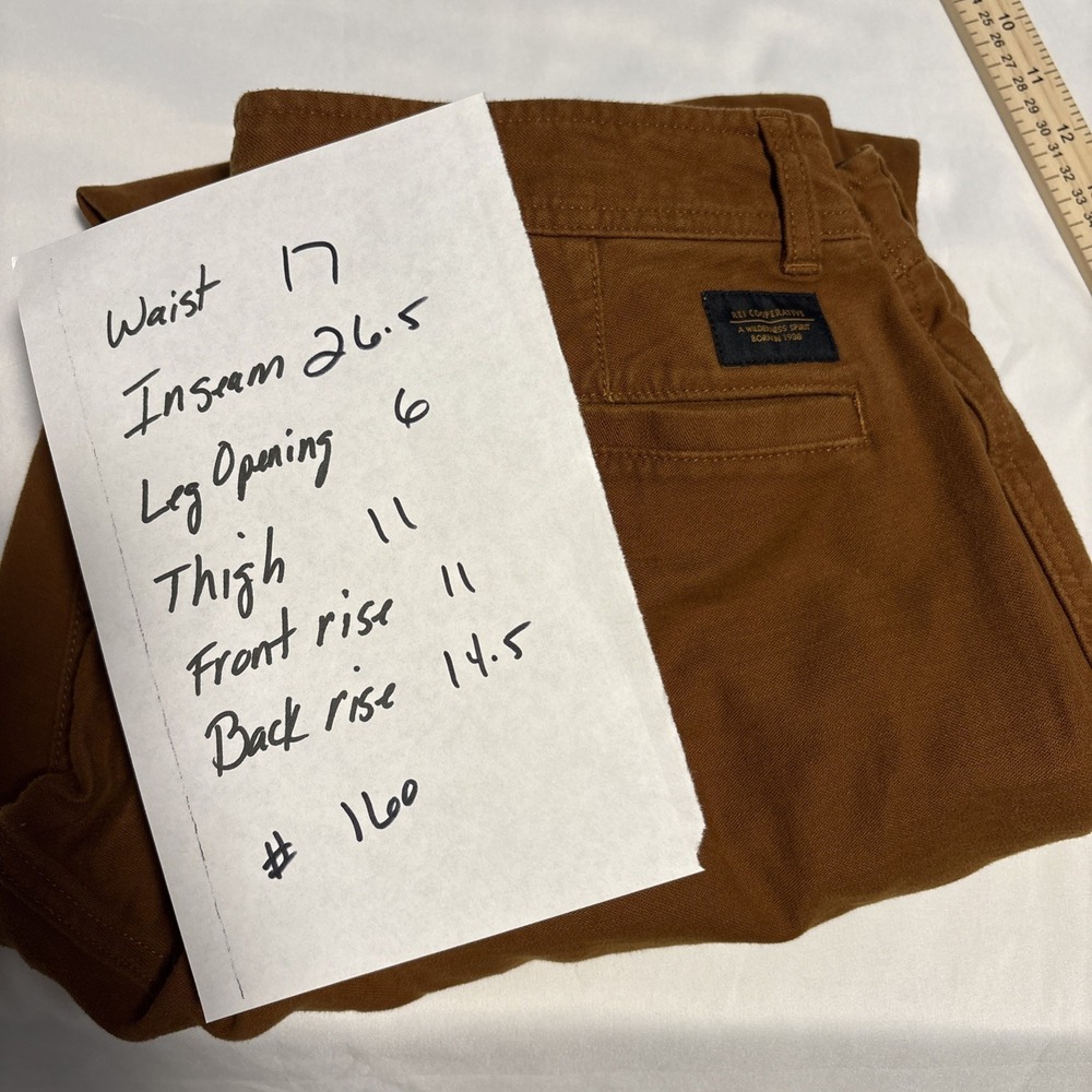 REI Cooperative Men's Brown Pants Size 36 X 30 - Picture 9 of 9
